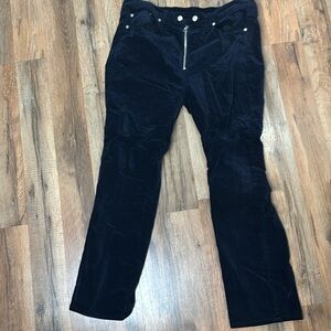 Rag & Bone Velvet Pants Woman's 31 Blue